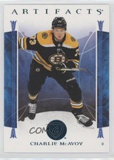 2022-23 Upper Deck Artifacts Turquoise Charlie McAvoy #80 av1