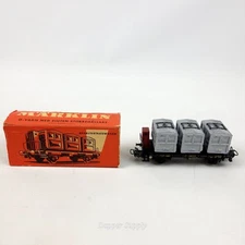 MARKLIN H0  4614  Von Haus zu Haus Triple Container Car West Germany