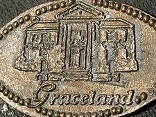 Graceland Elvis Presley Zc Elongated Penny #112360