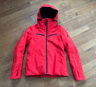 Peak Performance Skijacke Damen Lanzo W mit Kapuze Rot. S. Schi Jacket Recco Top
