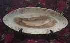 Rare Antique 3260 CARLSBAD AUSTRIA  FISH SET 1 PLATTER AND 11 Plates (12 pc set) — photo 3