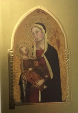 Papyrus- Christmas- Religious- Madonna & Child- Foil, Gold Ink