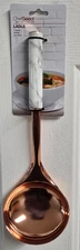 Premium CopperPlated Steel Ladle 12"Kitchen Soup Stew Sauce Gravy Server Utensil