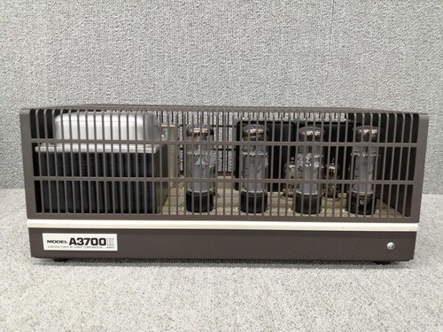 LUXMAN LUXKIT A3700II Stereo Power Amplifier Maintained Tested Japan MG01 18.5