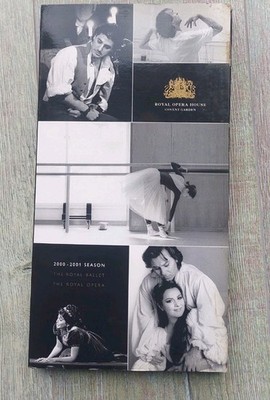 Royal Opera House Ballet Covent Gardens Saison 2000-2001 mit CD und Broschüren