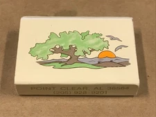 Vintage New/Unstruck Marriott's Grand Hotel Point Clear, AL- Matchbox,Matchcover