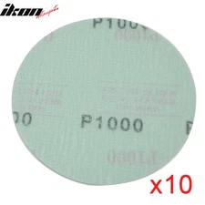 Disc 1000 Grit 5 PSA Green Auto Car Sanding Paper Repair Sand 100PC