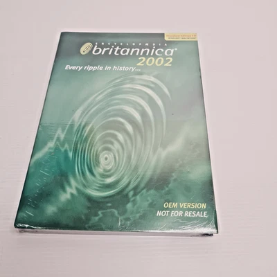 Encyclopaedia Britannica 2002 | CD-ROM | Windows & Macintosh | BNIP - Image 1 of 4
