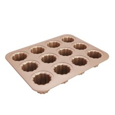 Canele Mold Champagne Gold High Quality French Cannele Mould Canele Mold