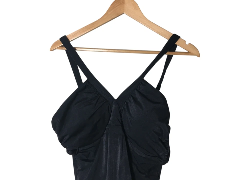 Spanx Swimsuit Women's Size 18 Black One Piece - Image 2 of 4