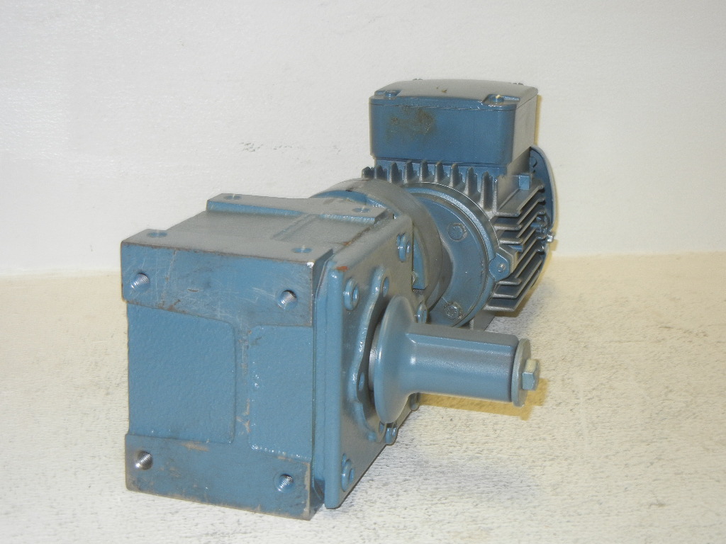 LEROY SOMER LS56/T NEW MOTOR WITH NO. 180 GEAR REDUCER LS56T