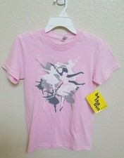 New MOTIONWEAR Pink Ballet Ballerina Shirt- Small -Dance - Super Cute