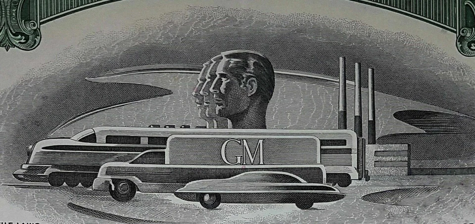  AZIONE GENERAL MOTORS  VERA AUTENTICA E DI PRIMA SCELTA ( perfetta )* - Immagine 2 di 4