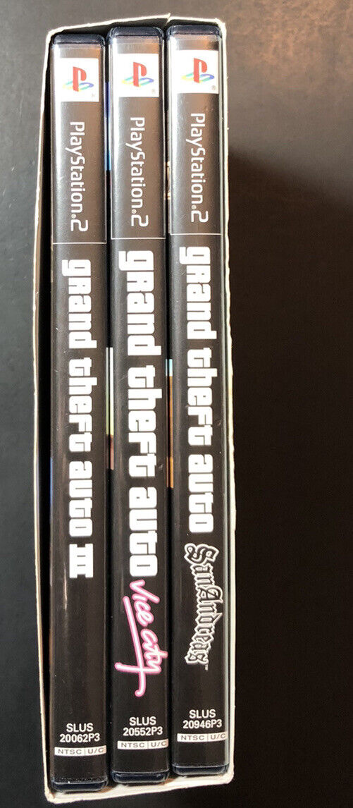 Grand Theft Auto: The Trilogy Rockstar Games PlayStation 2