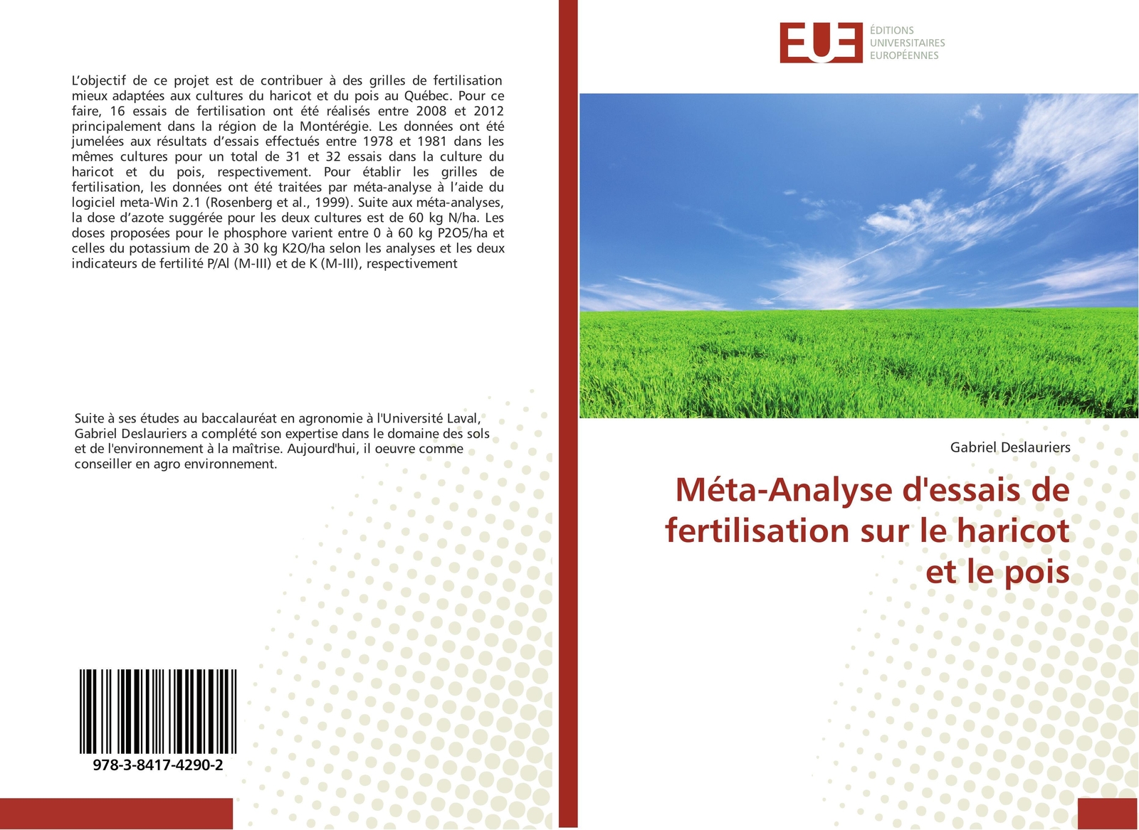 Thumbnail - Méta-analyse D'essais De Fertilisation Sur Le Haricot Et Le Pois