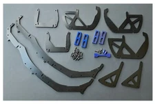 Several Sets Mix Integy Evolution3 Roll Cage Wing Mount for 1/10 Revo 2.5 SEEPIX