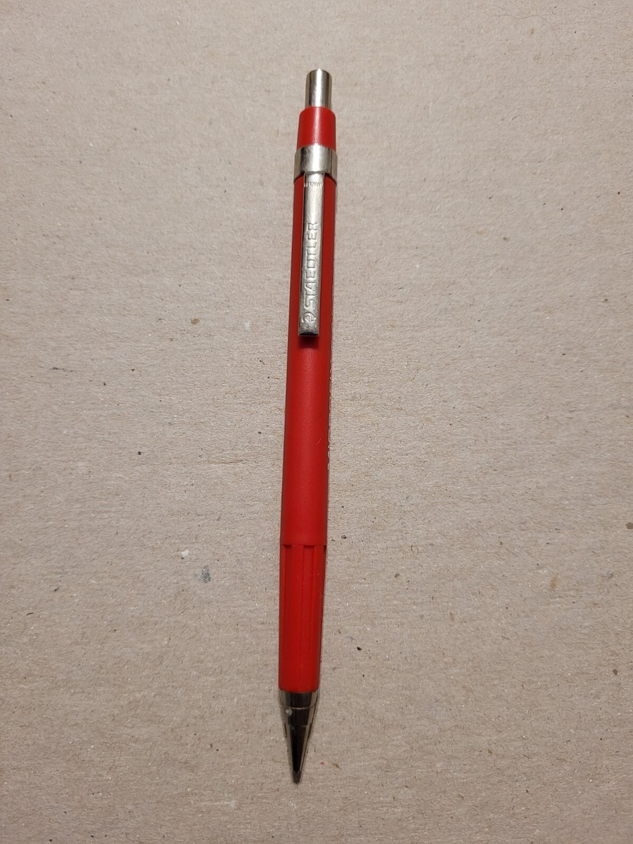 Vintage Staedtler Microfix S 0.5 773 05 Mechanical Pencil Red