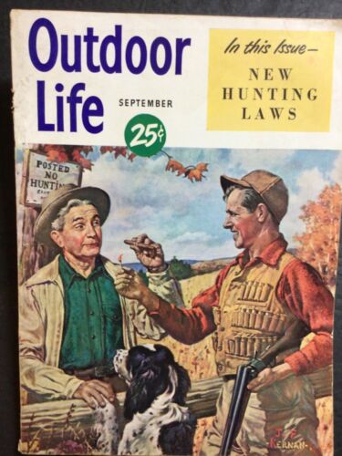 OUTDOOR LIFE ~ September 1950 ~ VG cond. - Picture 1 of 7