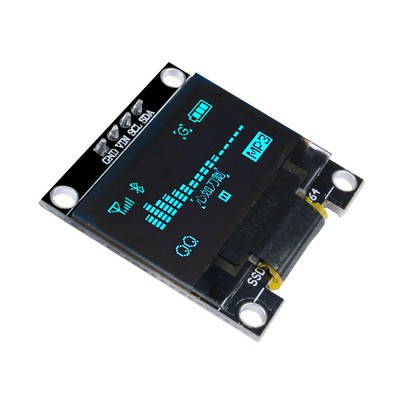 0.96'' I2C IIC Serial 128X64 128*64 Blue OLED LCD LED Display Module for Arduino