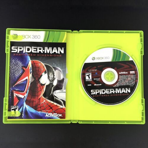 Spider-Man: Shattered Dimensions (Xbox 360 2010) Complete with Manual - Picture 2 of 4