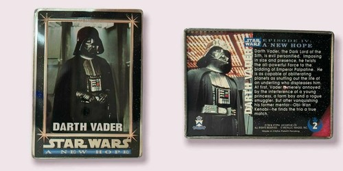1994 Star Wars: A New Hope Series 1 Set Metallic Images Collector Cards (Single) - Picture 4 of 19