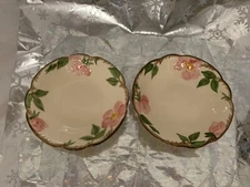 ❤️2 Vintage Franciscan Desert Rose 5 " Berry Bowl Mid Century California USA