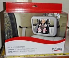 NIB - BRITAX Back Seat MIRROR -Infant - PIVOTS TO ANY ANGLE