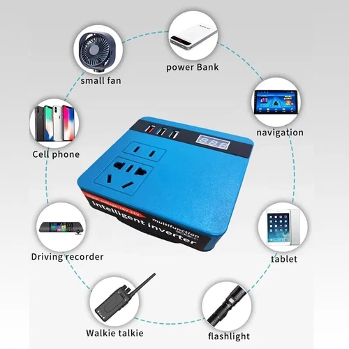 120W Power Inverter For Makita LXT 18V Battery Convert to AC 220-230V w/3 USB - Picture 12 of 12