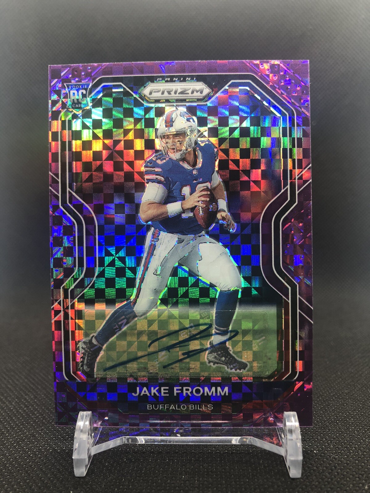 JAKE FROMM 2020 PRIZM 03/49 AUTO PURPLE POWER PRIZM RC BILLS #310 🔥