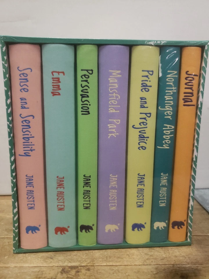 THE JANE AUSTEN COLLECTION 6 Novels+Journal Illustrated Hardcover LIKENEW - Image 2 of 4