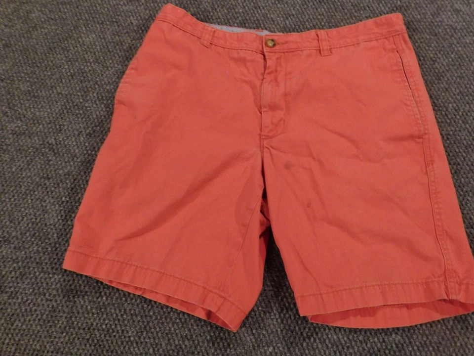 Club Room Hombre Pantalones Cortos 34 Rosa Chino Recto Foto 2 de 4