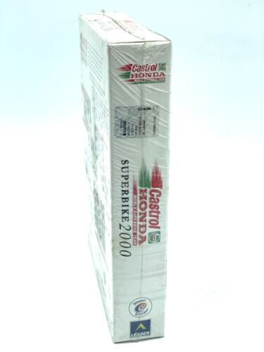 1999# CASTROL HONDA SUPERBIKE 2000 WORLD TEAM BIG BOX VIDEOGAME NEW SEALED #FT4 - Picture 3 of 4