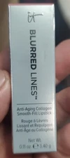 IT Cosmetics 💗 Blurred Lines Anti-Aging Collagen Lipstick PERFECT NUDE 0.11oz