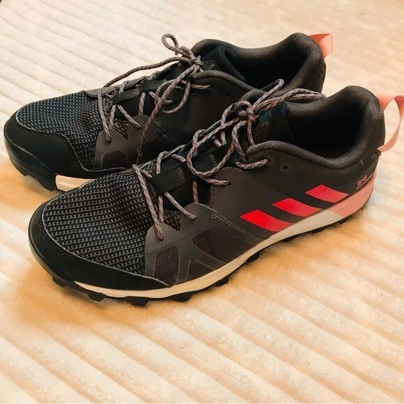 Adidas Kanadia 8 TR Running Shoe Black/Pink Women’s sneakers size 10 - Image 2 of 4