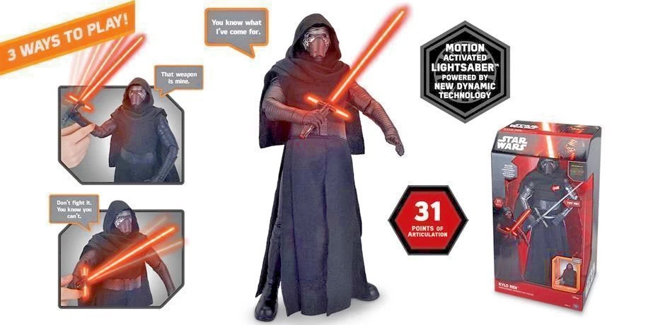 Star Wars Kylo Ren Animatronic Interactive Figure 17