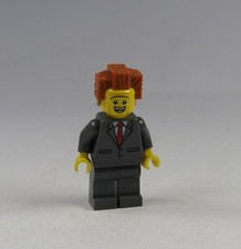 LEGO � Spiderman ? figure J. Jonah Jameson editorial minifigures turning head