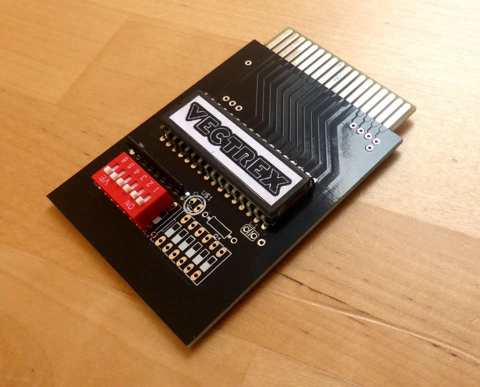 Vectrex - Vectrom 32 Spiele Multi-Cart