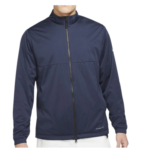 NIKEGOLFジップアタップジャケット Nike Golf Men's Storm-FIT Victory Jacket Full-Zip Navy Blue Small