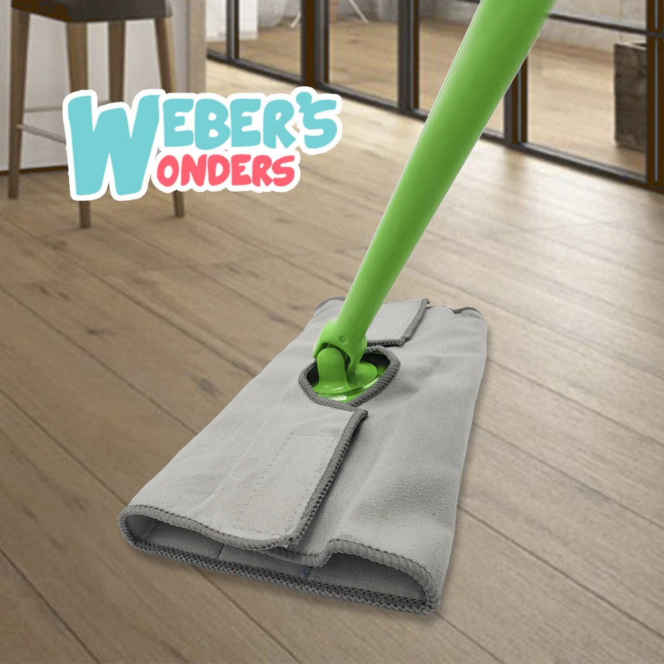 6 PIEZAS Se adapta a Swiffer Barredora MICROFIBRA Cubierta Almohadillas RECARGA Lavable Reutilizable Foto 3 de 4