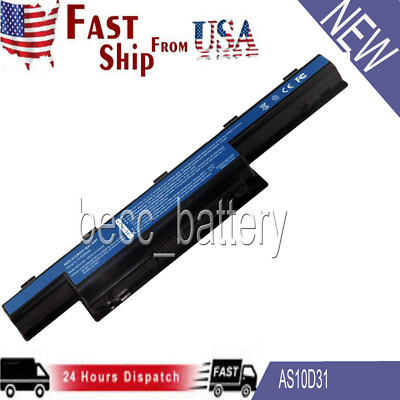 Battery For Packard bell Easy Note TM Series new90 AS10D31 Laptop 10.8V 5200mAh