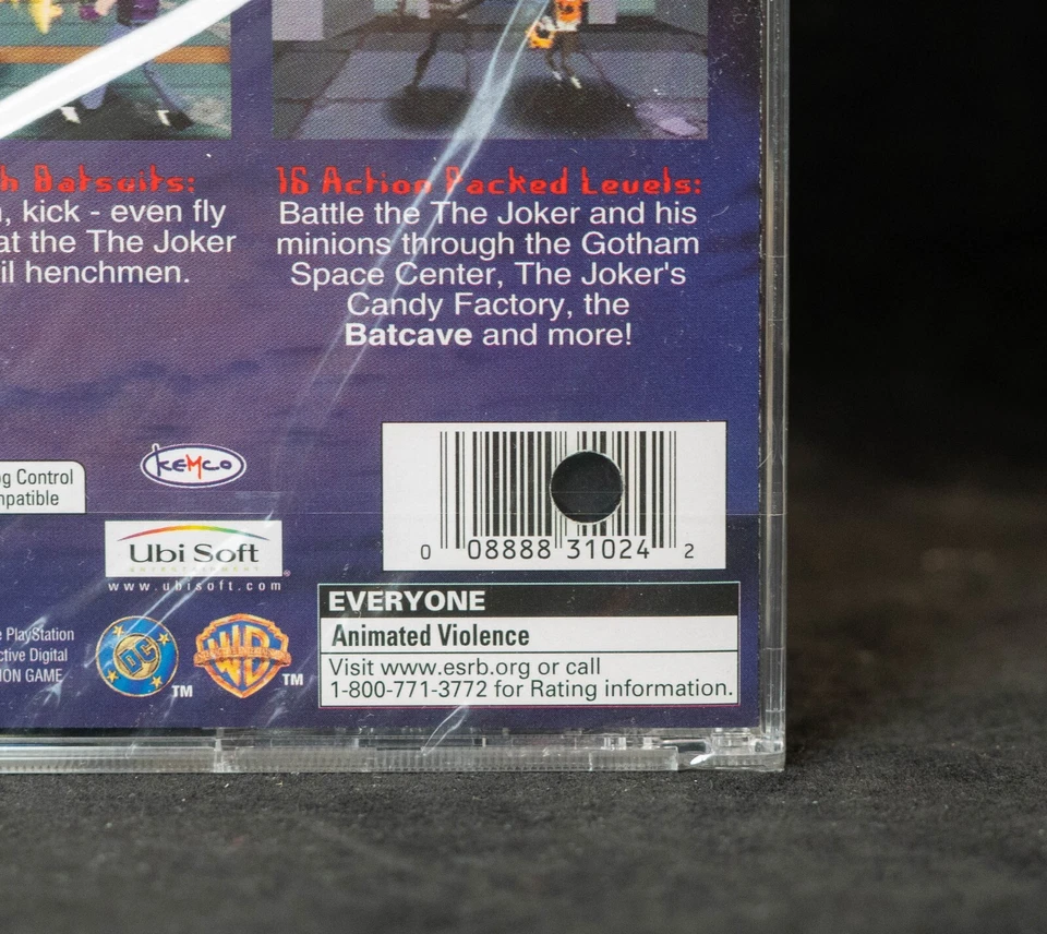 Batman Beyond Sony PlayStation 1 PS1 Factory Sealed With Hang Tag Promo - Image 4 of 4