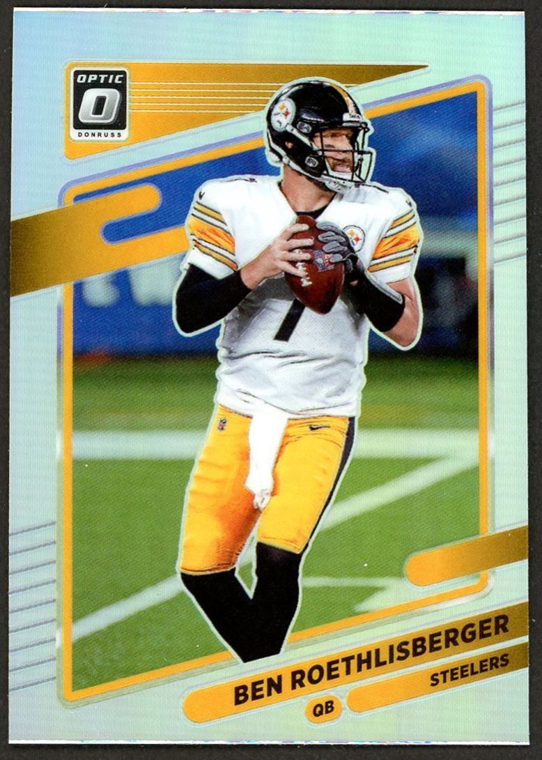 2021 Silver Prizm Ben Roethlisberger Pittsburgh Steelers 148 Parallel