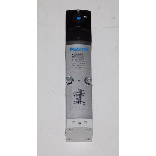 US FREE TAX New FESTO VSVA-B-M52-AZD-A1-1T1L 539158 Solenoid Valve Module 145PSI - Picture 7 of 7