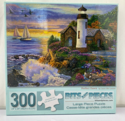 Bits and Pieces - 300 Large Piece Jigsaw Puzzle ''Perfect Dawn''. New and sealed