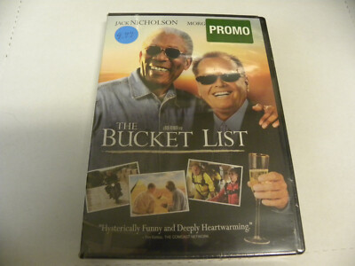 The Bucket List DVD New Sealed Morgan Freeman Jack Nicholson- PROMO *NEW