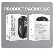  Mouse da Gaming Ottico Wireless Ricaricabile 2.4GHz Senza Fili per PC Laptop