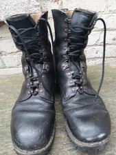 German Army Paratrooper Boots Vintage Size 45 UK/10