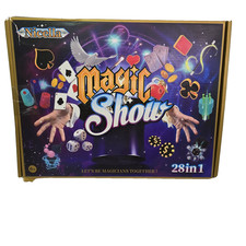 Magic Kit 28 in 1 Magic Set for Kids Aged 6 Magic Show-Open Box