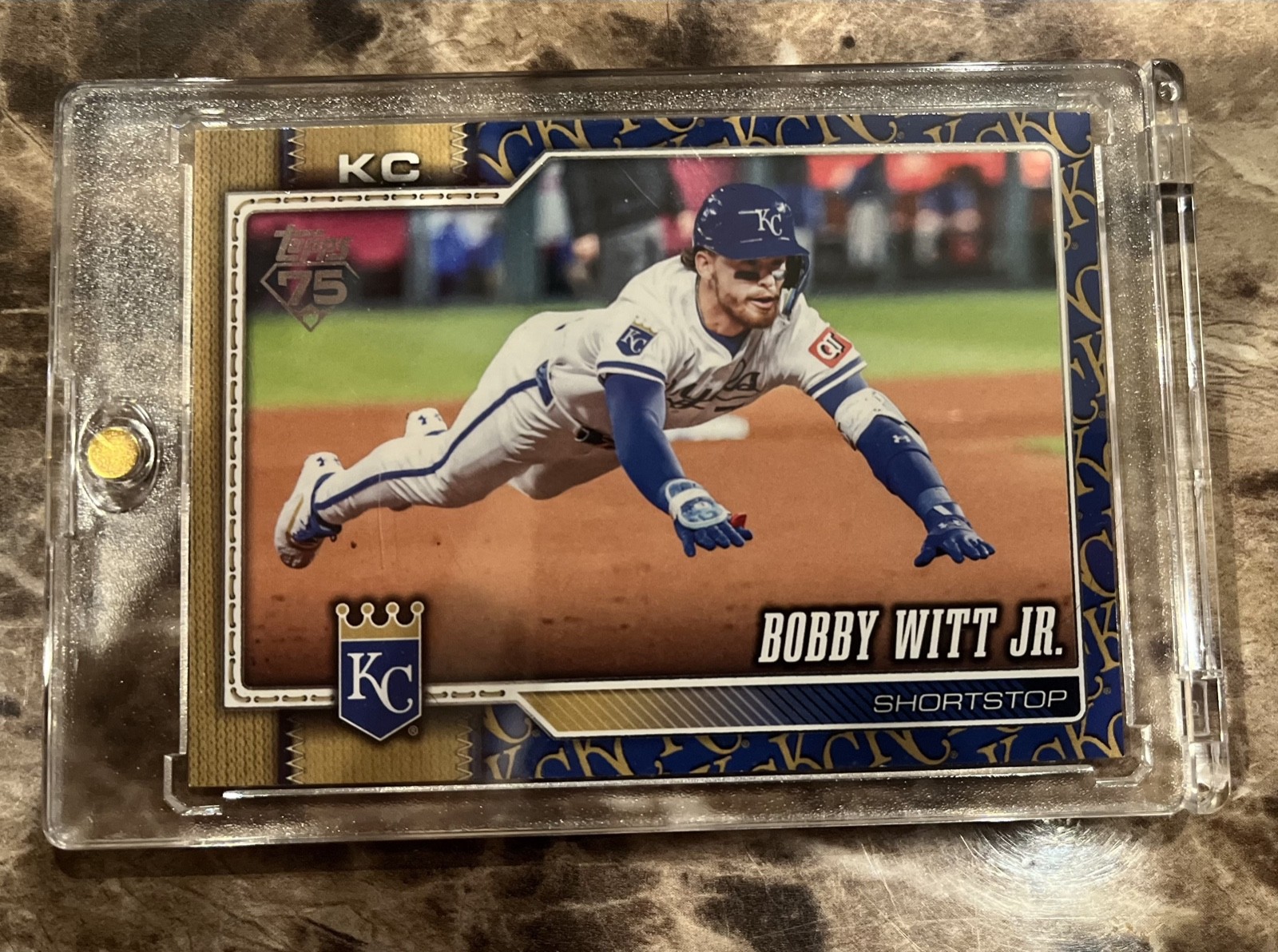 2026 Topps Bobby Witt Jr. Team Logo Color Border Variation SP #205 Royals