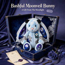 NEW Jellycat Bashful Moonveil Bunny🌙 Plush Soft Toy Collectible With Original